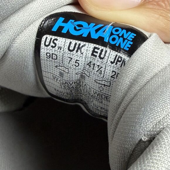 HOKA Gaviota 5 Harbor Mist Rose Gold Women’s Size 9 Running Shoes 1134270-HMRG - Picture 6 of 6